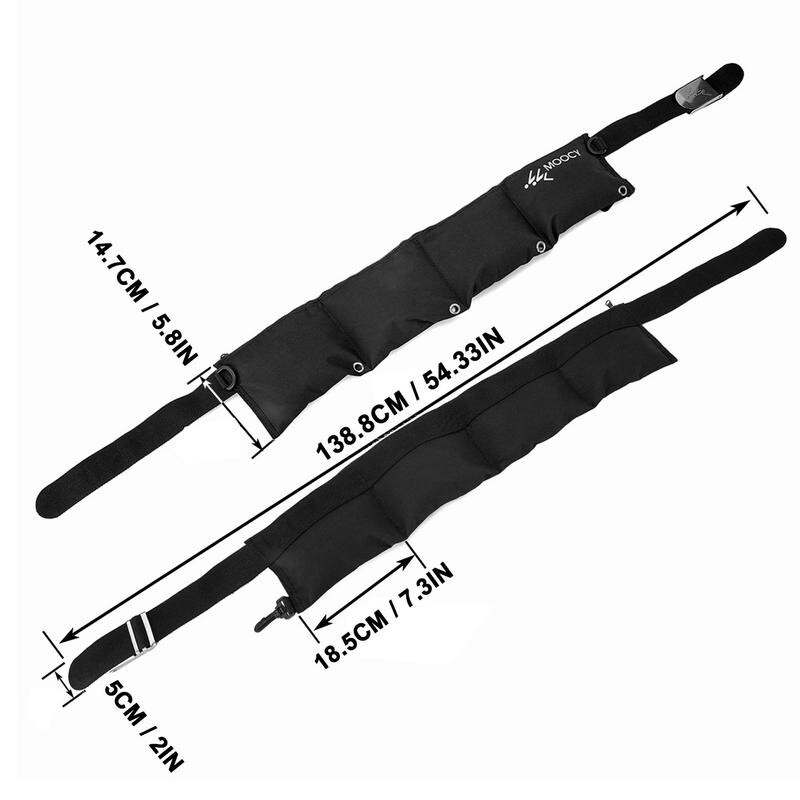 Vastupidavad nailonist akvalangiga sukeldumisraskusrihmad Tehnilised sukeldumissukeldumisalused 4 tühja raskustaskuga kandik snorgeldamiseks veespordiks