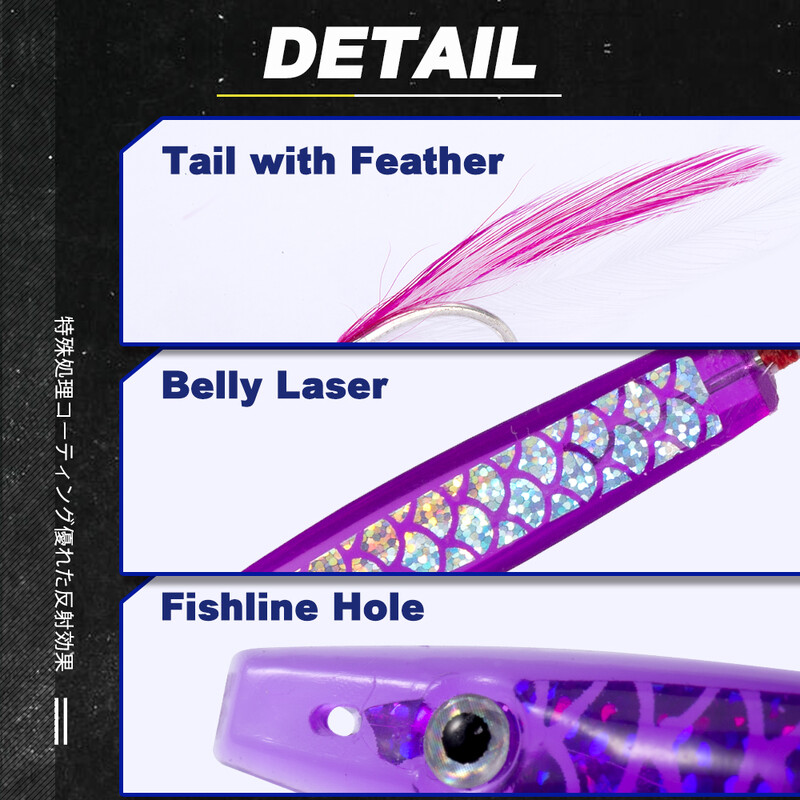 D1 Surf Yumizuno Naluca de pescuit 6 buc/cutie Lingurita Naluci de pescuit Trolling Momeală din plastic dur 45 mm/1,2 g pentru Stiuca Bluefish Tackle