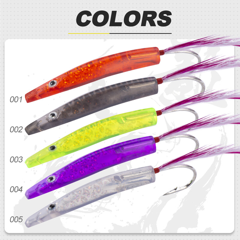 D1 Surf Yumizuno Naluca de pescuit 6 buc/cutie Lingurita Naluci de pescuit Trolling Momeală din plastic dur 45 mm/1,2 g pentru Stiuca Bluefish Tackle