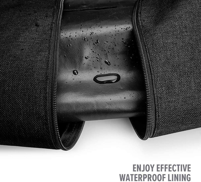 Geanta pentru snowboard si geanta pentru schi Lungimea de 200 cm pentru snowboard poate fi reglata Material 600D impermeabil si rezistent la uzura