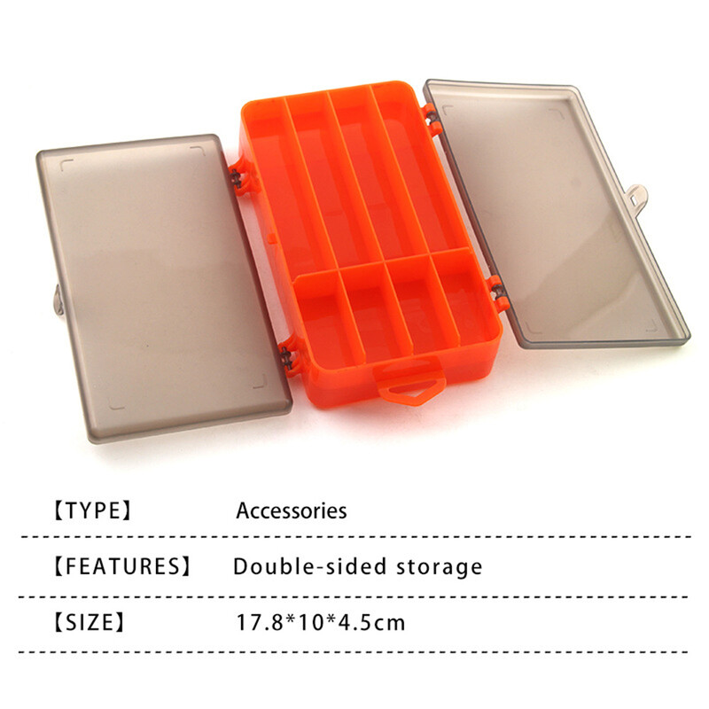 Kutija za varalice za pecanje 13 odjeljaka Kutije za pecanje Kutije s udicama za varalice Kutija za pohranu Dvostrana kutija za pribor za pecanje visoke čvrstoće