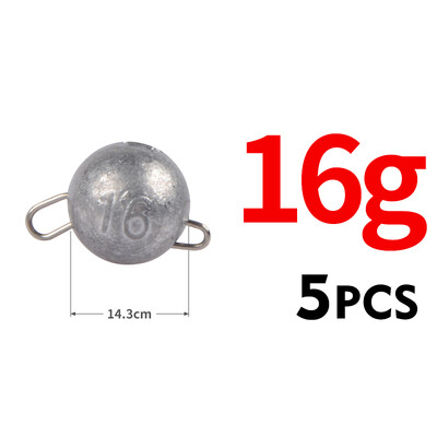 MEREDITH Rybárske čeburašky, platiny, rybárske príslušenstvo, jigové hlavičky, závažia, mäkké nástrahy, skupina 2g-18g, háčiky, zložité