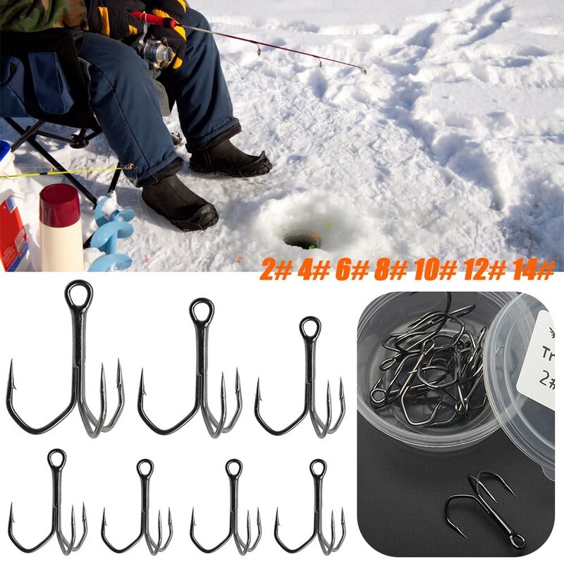 10 komada novih anti-hrđajućih nikal super oštrih udica visoke udice visokougljičnog čelika mat limene udice ribolovni pribor