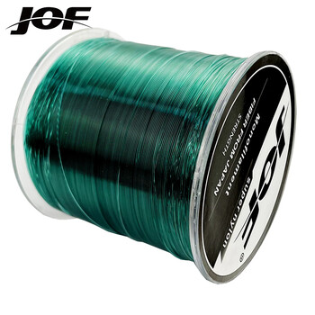 JOF Strength2~13kg Nylon Winter Fishing Line Super Strong Ice Fishing Line for Bass Fishing Line 500 μέτρα Σχοινί