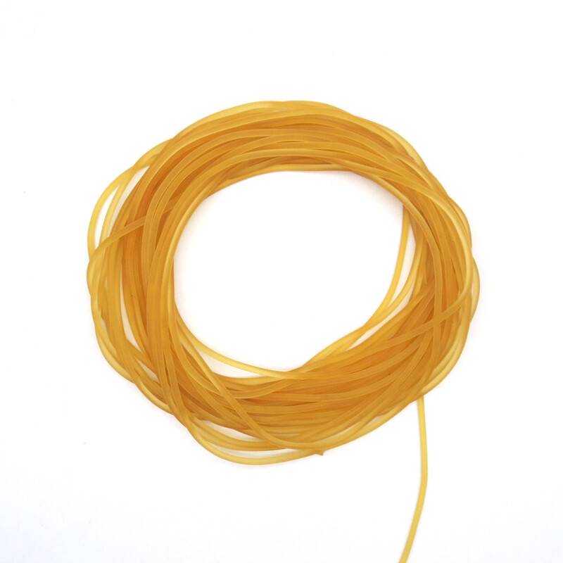 6-7 puta visoka elastična čvrsta lateks gumena traka 2,5 mm 10 metara ribolovna gumena traka za teniski trening elastično uže