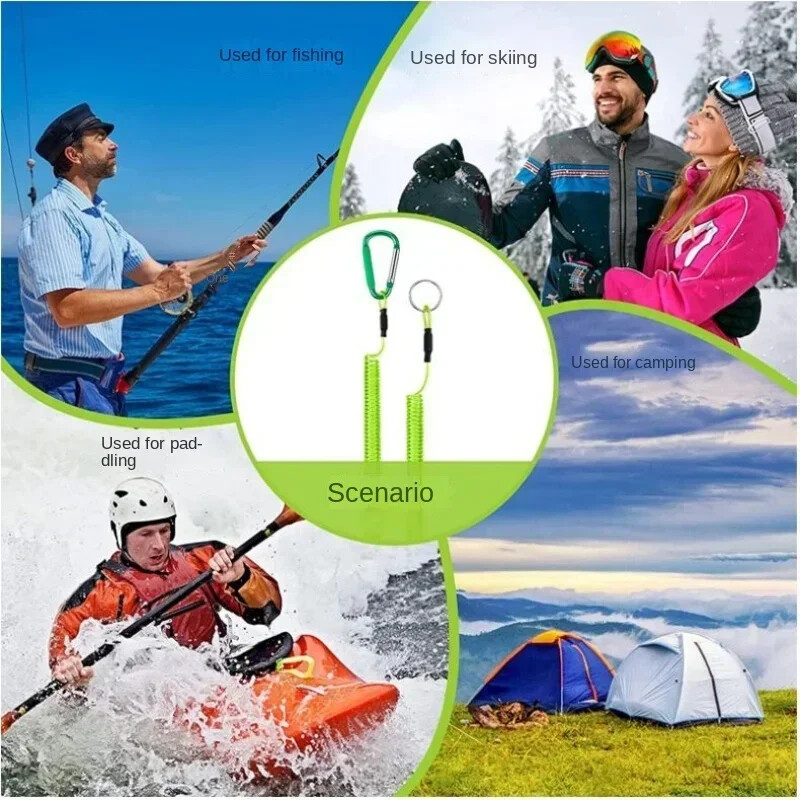 1 komad užeta za pecanje Upravljač ribom Viseće uže Maksimalna elastična opruga 1,2 metra Višenamjenski elastični kabel za snažno povlačenje