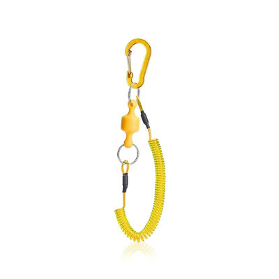 1 ks – 6 ks rybárske lano na plavbu loďou, rybárske lano, zaťahovacie špirálové lano s karabínou pre kliešte, úchyty, rybárske príslušenstvo