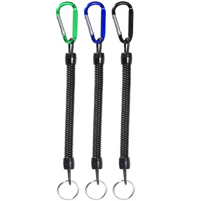 1 ks – 6 ks rybárske lano na plavbu loďou, rybárske lano, zaťahovacie špirálové lano s karabínou pre kliešte, úchyty, rybárske príslušenstvo