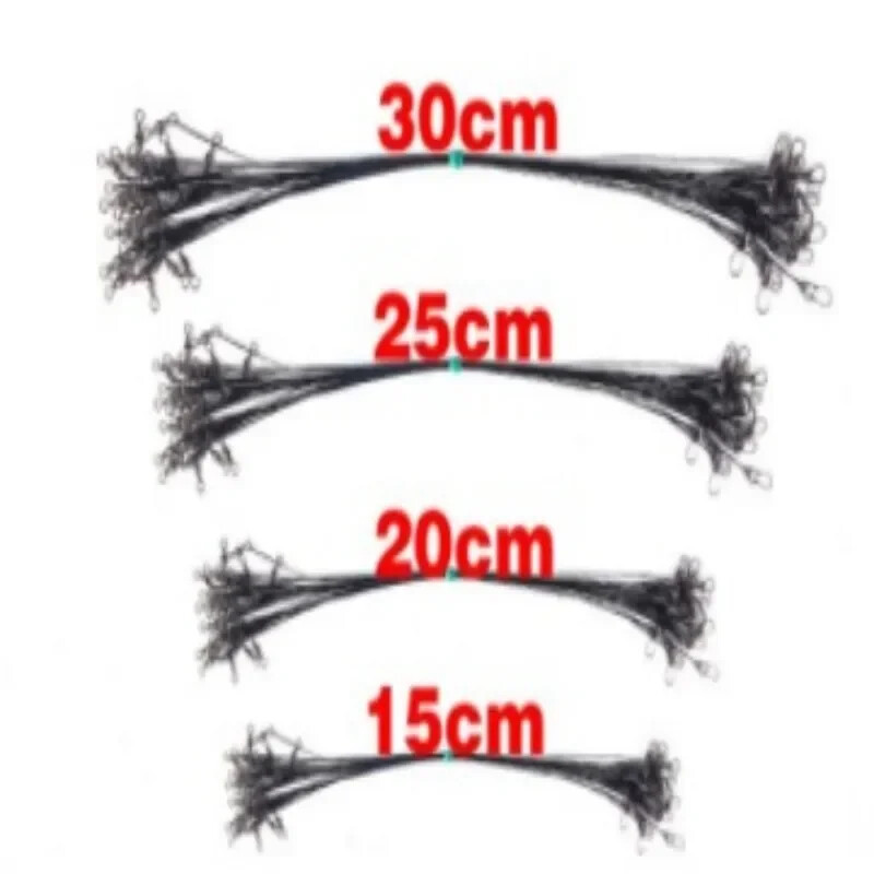 100 kom/set glava od žičane užadi s rotirajućom linijom protiv griza 15/20/25/30 cm