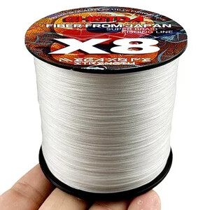GHOTDA LURE FISH X8 Ribolovni konop 300M 100M 8 niti pletene žice Multifilament PE konop za pecanje šarana Kabel 18LB-78LB glatka