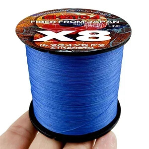 GHOTDA LURE FISH X8 Ribolovni konop 300M 100M 8 niti pletene žice Multifilament PE konop za pecanje šarana Kabel 18LB-78LB glatka
