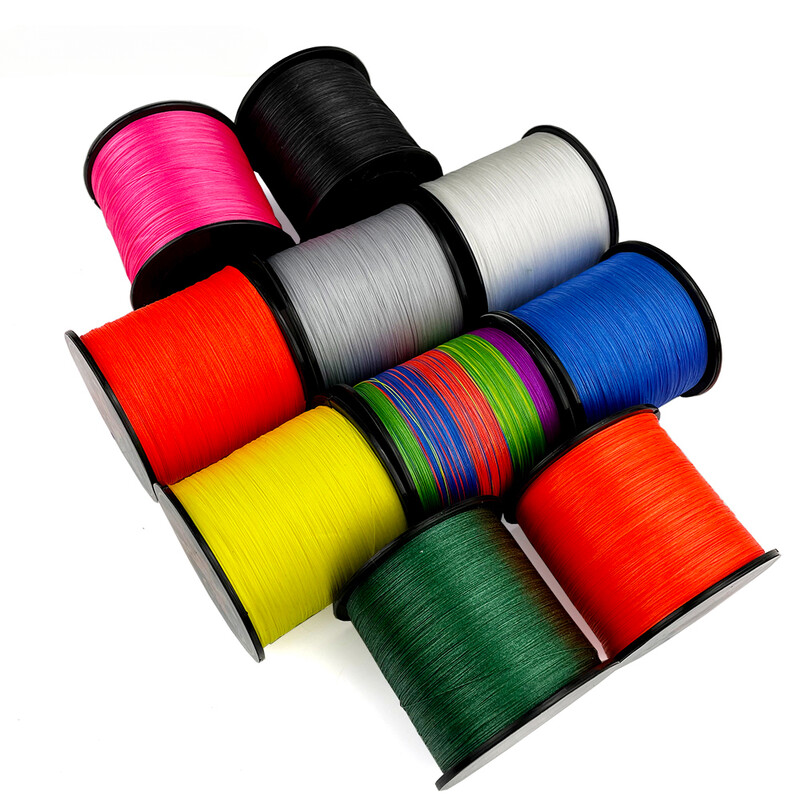 GHOTDA LURE FISH X8 Ribolovni konop 300M 100M 8 niti pletene žice Multifilament PE konop za pecanje šarana Kabel 18LB-78LB glatka