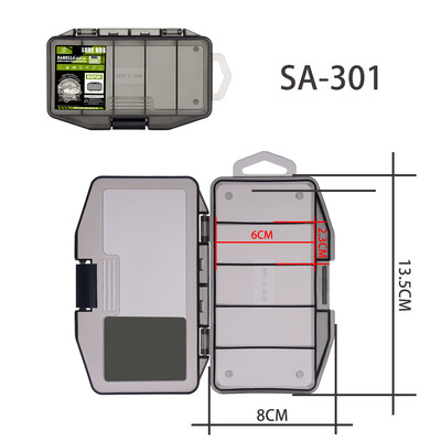 SAMOLLA Kutija za pribor za pecanje 14 odjeljaka Pribor za pecanje Kutija za pohranu udica za mamce Kutije za organizatore ribolovnih alata