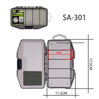 SAMOLLA Kutija za pribor za pecanje 14 odjeljaka Pribor za pecanje Kutija za pohranu udica za mamce Kutije za organizatore ribolovnih alata