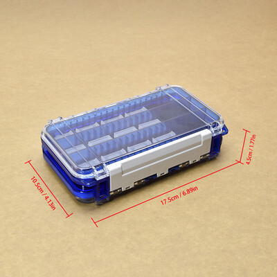 Vodootporna kutija za pribor za pecanje Kutija s dvostranim mamcima Kutija za mamce Kutija za pohranu na udicu Kutija za pohranu Pribor za mušičarenje šarana Kutija za ribolov