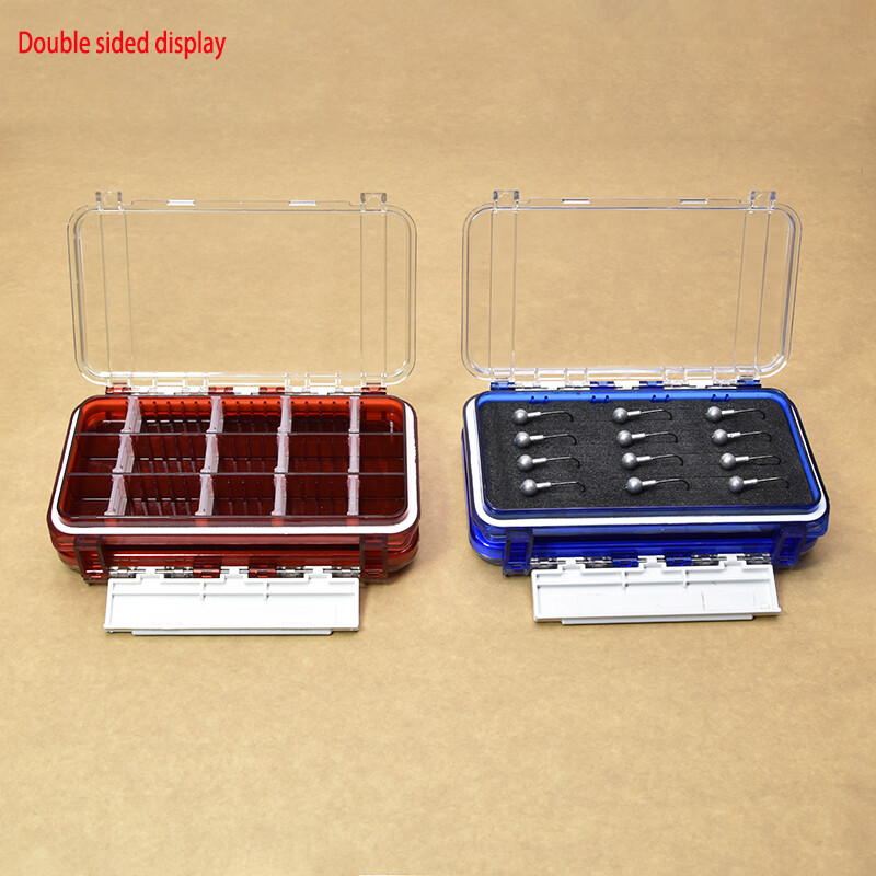 Vodootporna kutija za pribor za pecanje Kutija s dvostranim mamcima Kutija za mamce Kutija za pohranu na udicu Kutija za pohranu Pribor za mušičarenje šarana Kutija za ribolov