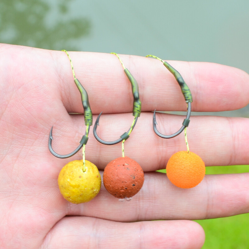 Hirisi 50 komada premaza s bodljikavim udicama od nehrđajućeg čelika s visokim udjelom ugljika Paket udica za pecanje šarana s maloprodajnom originalnom kutijom 8011