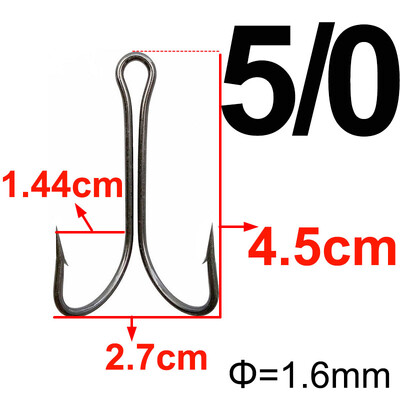 20 komada Dvostruka udica za pecanje Dvostruka udica za vezanje mušica za Jig Bass Udica za ribolov Veličina 1 2 4 6 8 1/0 2/0 3/0 4/0 5/0