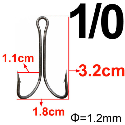 20 komada Dvostruka udica za pecanje Dvostruka udica za vezanje mušica za Jig Bass Udica za ribolov Veličina 1 2 4 6 8 1/0 2/0 3/0 4/0 5/0