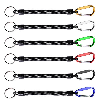 6 komada elastičnog fiksiranog užeta protiv gubitka štapa za pecanje Zaštita tipa ribljeg kotača Višenamjenski alat Dodaci za pecanje