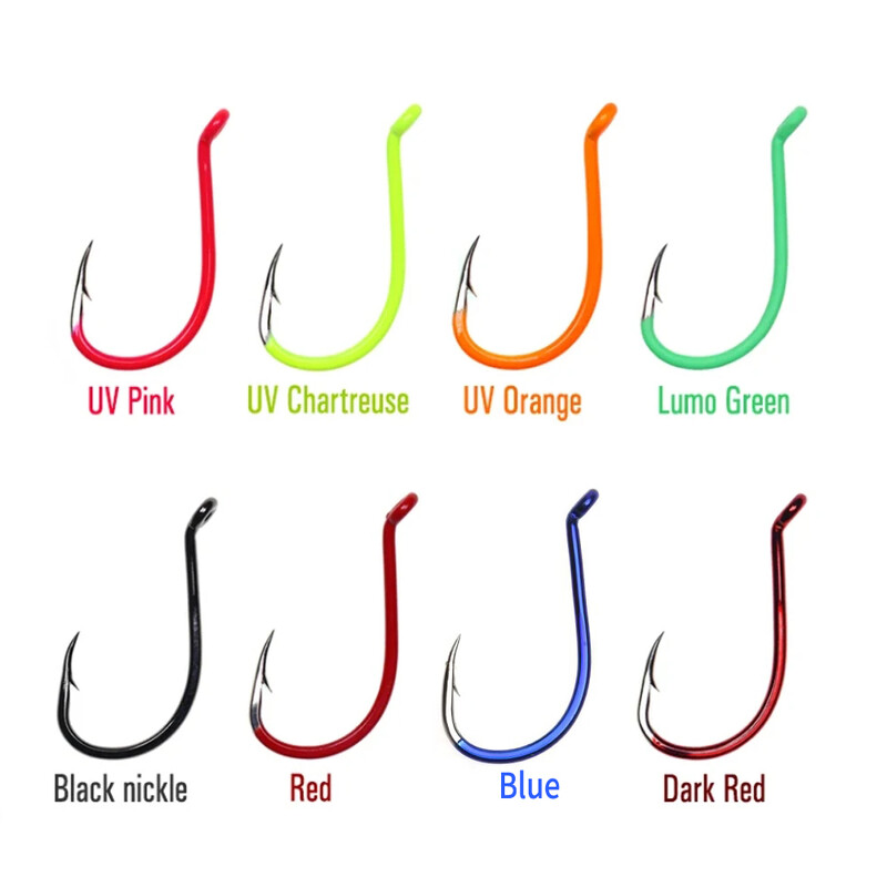 Lionriver didelio anglies plieno spygliuota aštuonių kabliukai šamų ešerių snapper tunams sūraus vandens reikmenys muselinei žvejybai