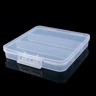 VTAVTA Cutie pentru momeli de pescuit cu 3 compartimente Cutie de depozitare pentru containere Instrumente transparente de înaltă rezistență Accesorii de pescuit din plastic