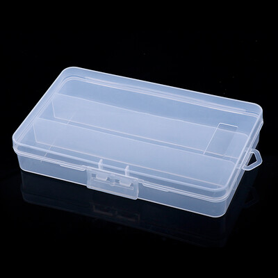 VTAVTA Cutie pentru momeli de pescuit cu 3 compartimente Cutie de depozitare pentru containere Instrumente transparente de înaltă rezistență Accesorii de pescuit din plastic