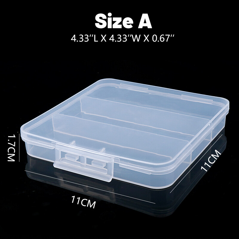 VTAVTA Cutie pentru momeli de pescuit cu 3 compartimente Cutie de depozitare pentru containere Instrumente transparente de înaltă rezistență Accesorii de pescuit din plastic