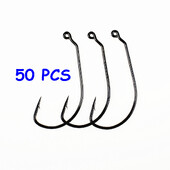 50 kom/lot Udice za ribolov s mekim mamcem i crvom