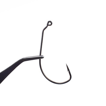 50 τμχ/παρτίδα Fishing Soft Lure Worm Fishhooks από υψηλού άνθρακα από χάλυβα φαρδιά μανιβέλα ψαρέματος