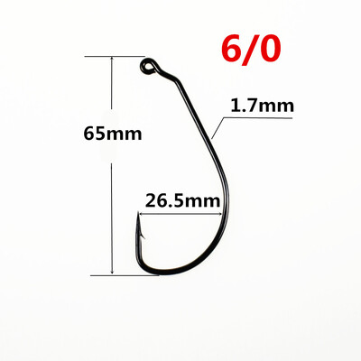 50 kom/lot Udice za ribolov s mekim mamcem i crvom