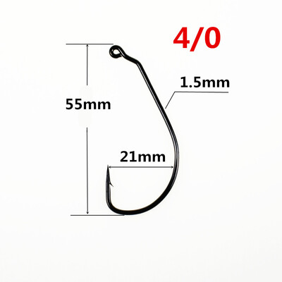 50 kom/lot Udice za ribolov s mekim mamcem i crvom