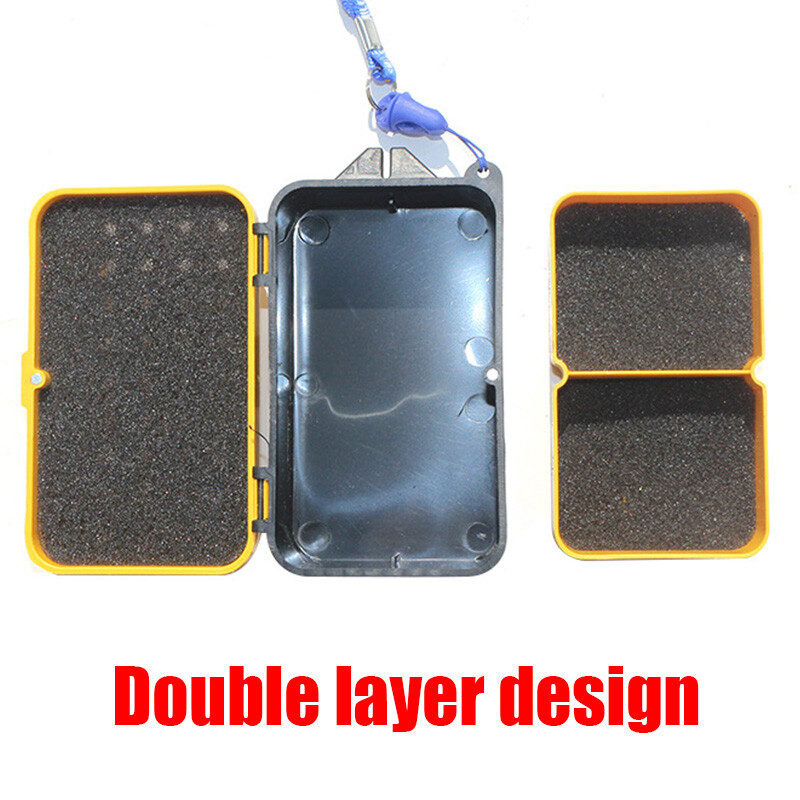 Aukštos kokybės kvėpuojantis plastikinis žvejybos gyvų jaukų laikymo dėžutė sliekų kraujo kirmėlių jaukų konteinerio dėžutės žvejybos reikmenys