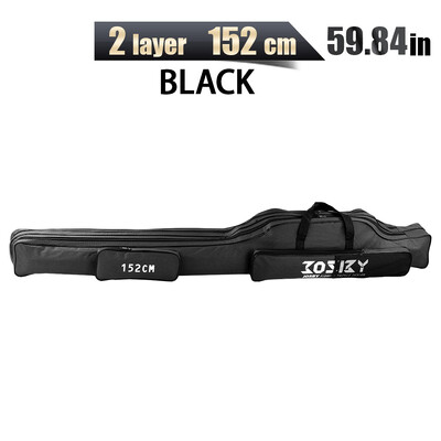 Prijenosni sklopivi nosač štapa za pecanje Fish Pole Reel Alat Torba za pohranu, torbica 122 cm / 152 cm / 182 cm