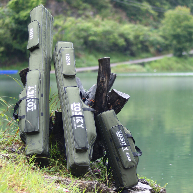 Prijenosni sklopivi nosač štapa za pecanje Fish Pole Reel Alat Torba za pohranu, torbica 122 cm / 152 cm / 182 cm