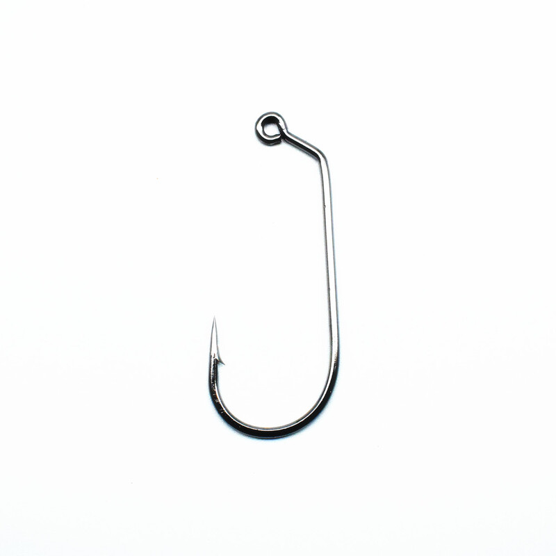 Udica za pecanje s dugom ručkom od 50 kom. Udica s radilicom za offset udicu s mekim crvom