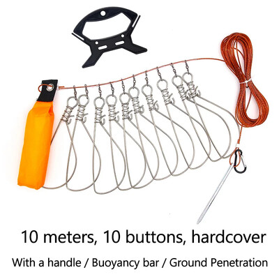 Rybársky zámok, rybárska pracka, nástroje, rybárska pracka s navijakom, nehrdzavejúca oceľová šnúrka, rybársky zámok, opasok, rybárske náčinie, stringer