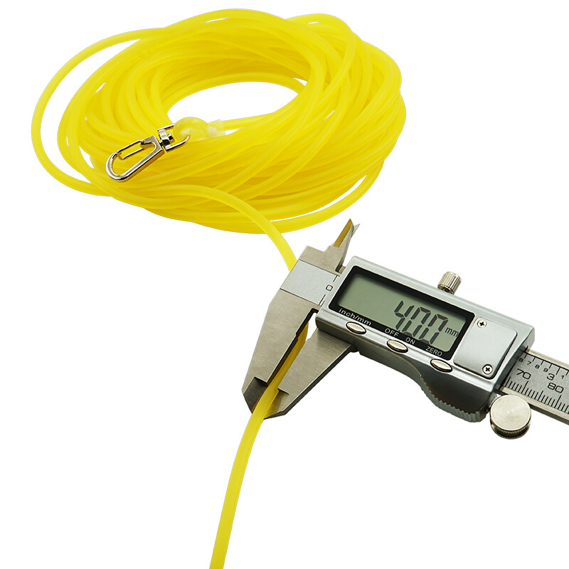 3/5/8/10/15/20 m Ochrana rybárskeho prútu, elastické gumené lano, ochrana proti strate, s háčikmi, bezpečnostná hadica proti navíjaniu a uhryznutiu