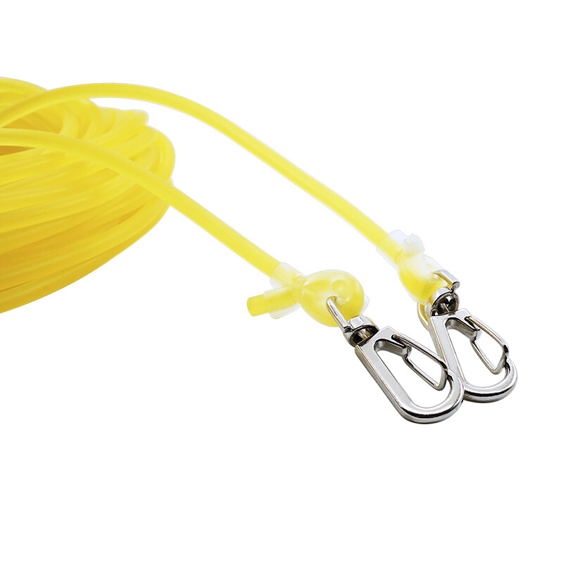 3/5/8/10/15/20 m Ochrana rybárskeho prútu, elastické gumené lano, ochrana proti strate, s háčikmi, bezpečnostná hadica proti navíjaniu a uhryznutiu