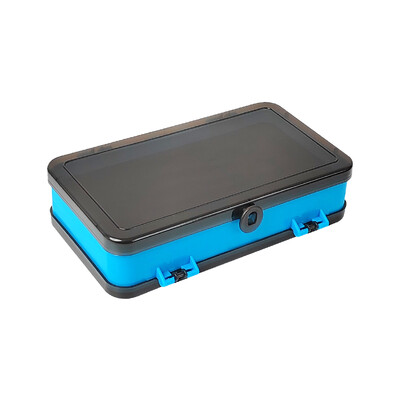 Žvejybos dėžė Daugiafunkcinė dvipusė nešiojama kempinė, muselių masalų konteineris Jig galvutė kabliukas laikymo jauko dėklo priedų dėžutė