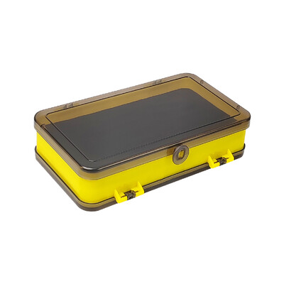 Žvejybos dėžė Daugiafunkcinė dvipusė nešiojama kempinė, muselių masalų konteineris Jig galvutė kabliukas laikymo jauko dėklo priedų dėžutė