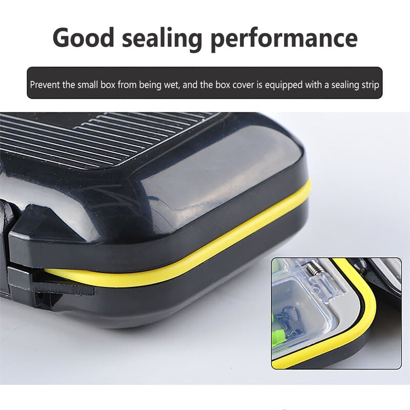 Cutie pentru articole de pescuit, impermeabilă, multifuncțională, cârlige cu momeală de pescuit, cutie de depozitare, container, accesorii pentru instrumente de pescuit