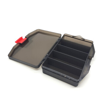 Fly Fishing Box Lure Bait Hook Boxes 3/4 Διαμερίσματα Εργαλείο ψαρέματος Κουτί αποθήκευσης Εμπορευματοκιβώτιο Πολυλειτουργικό κιβώτιο ειδών ψαρέματος