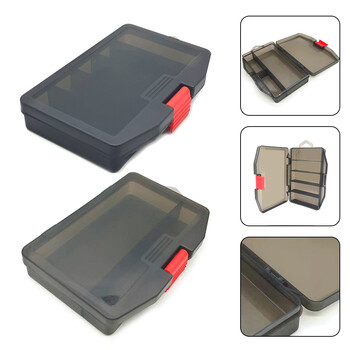 Fly Fishing Box Lure Bait Hook Boxes 3/4 Διαμερίσματα Εργαλείο ψαρέματος Κουτί αποθήκευσης Εμπορευματοκιβώτιο Πολυλειτουργικό κιβώτιο ειδών ψαρέματος