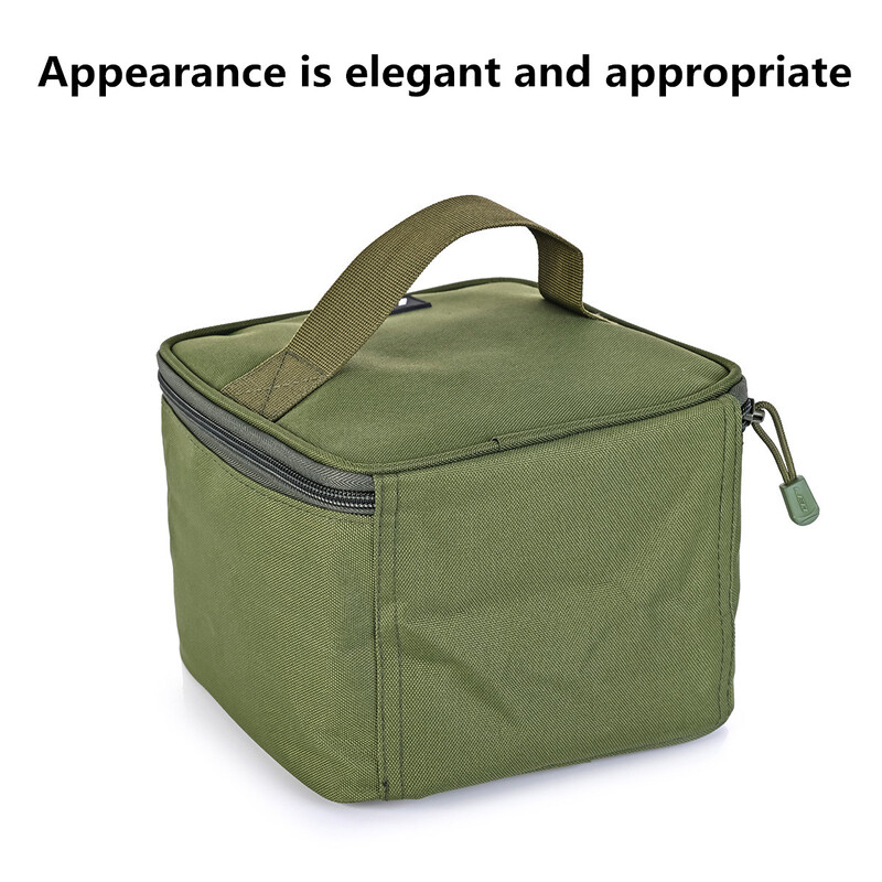 Rolă de pescuit portabilă Geantă de transport Carcasă de transport Pânză Oxford Roll Atractor Rotativ Roll de pescuit Geanta de transport pentru exterior