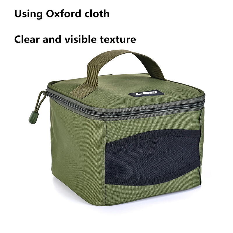 Rolă de pescuit portabilă Geantă de transport Carcasă de transport Pânză Oxford Roll Atractor Rotativ Roll de pescuit Geanta de transport pentru exterior