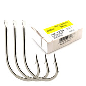 100 vnt. daug anglies plieno žvejybos kabliukai, plokšti 421N spygliuoti, apvalūs, išlenkti kabliukai, žvejybos reikmenys, dydis 1#-10#