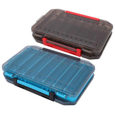 Διπλής όψης Lure Box Fishing Lure Box Ανθεκτικό στη φθορά για ψάρεμα