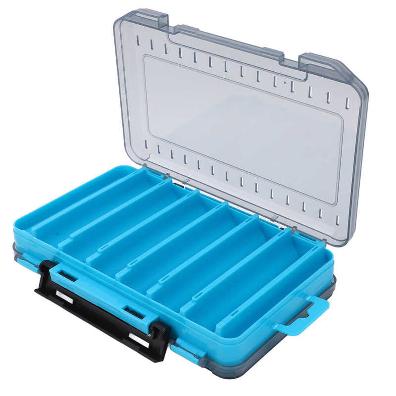 Dvostrana kutija za varalice Kutija za varalice za ribolov otporna na habanje