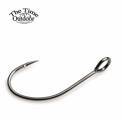 The Time 100pcs Αγκαθωτό άγκιστρο High Carbon Steel Γάντζος Carp Hook Μονό δέλεαρ Ψάρεμα με αγκίστρια ψαρέματος Anzuelos For Lure Spoon